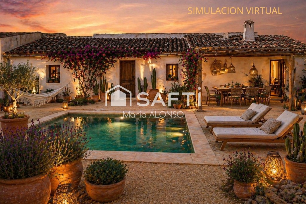 Imagen 4 de Casa de campo en Sorbas. Un refugio mediterráneo con vistas impresionantes.