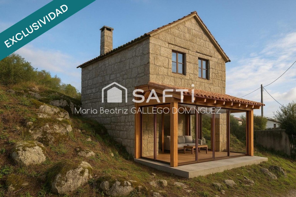 Imagen 1 de SE VENDE CASA REGISTRADA EN PONTE SAMPAIO - SOUTOMAIOR - PONTEVEDRA