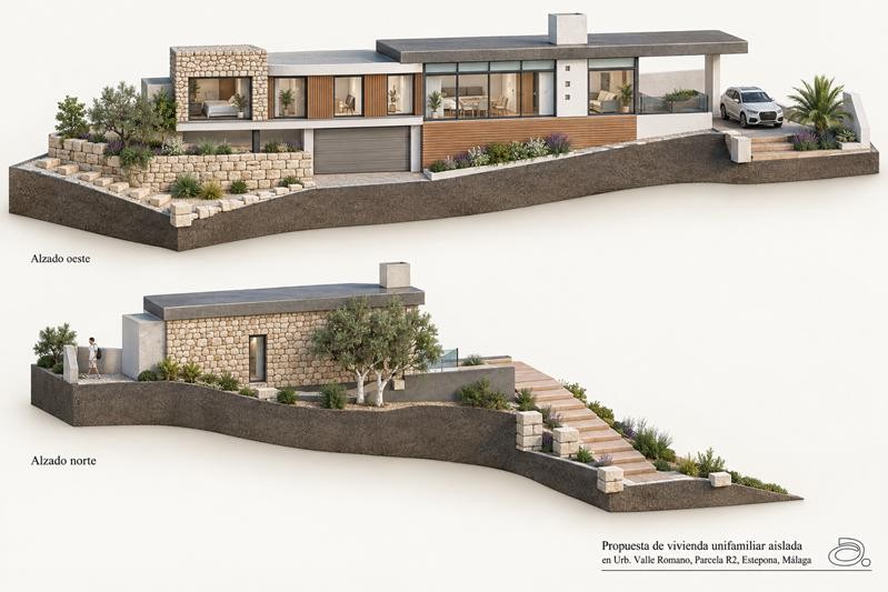 Imagen 2 de OPORTUNIDAD VENTA PARCELA URBANA EN VALLE ROMANO CON PROYECTO INCLUIDO