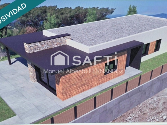 Imagen 1 de Parcela edificable de 572 m² con 37 m de profundidad en Fogars de la Selva