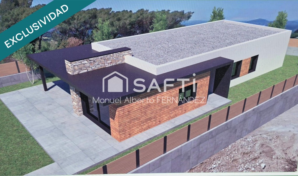 Imagen 1 de Parcela edificable de 572 m² con 37 m de profundidad en Fogars de la Selva