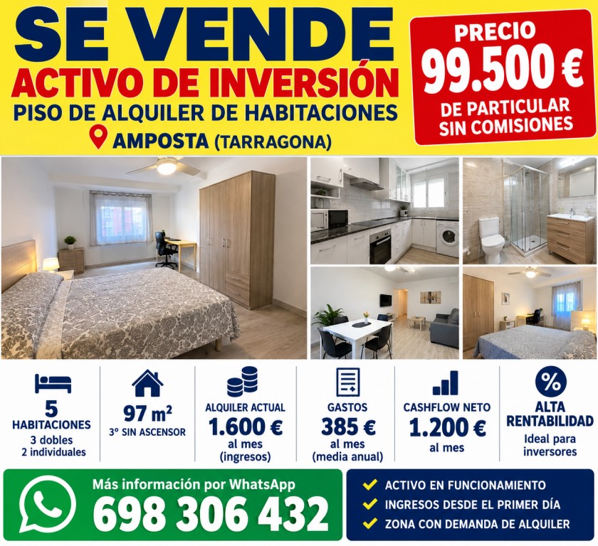 Imagen 3 de Piso en Venta en Amposta Tarragona
