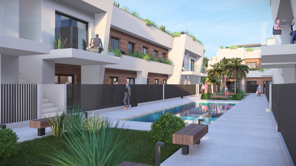 Imagen 2 de Piso de Obra Nueva en Venta en Torre Pacheco Murcia