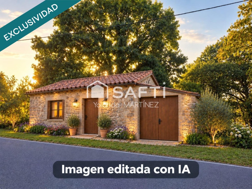 Imagen 1 de Finca urbana en Trasmonte (Ames) con edificación para rehabilitar