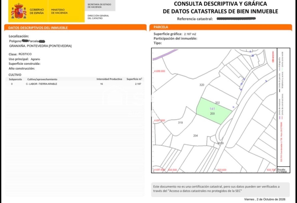 Imagen 3 de Terreno no urbanizable en Bora