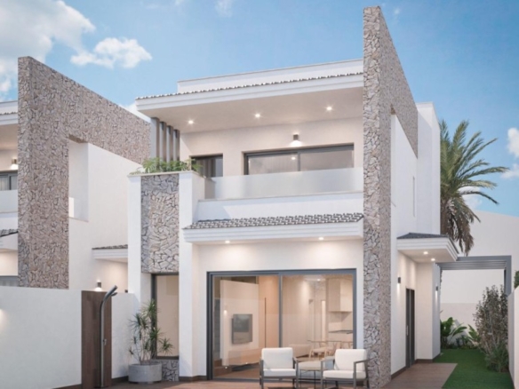 Imagen 4 de Villas de lujo en San Pedro del Pinatar - 3 dormitorios con piscina privada a 900 metros de la playa
