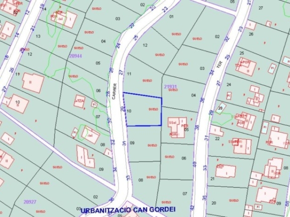 Imagen 3 de Parcela urbana en Can Gordei (La Bisbal del Penedès) | 437 m2 para vivienda unifamiliar aislada