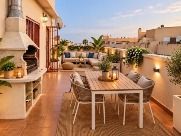 Imagen 1 de Espectacular Ático en el Corazón de Roquetas de Mar por €143