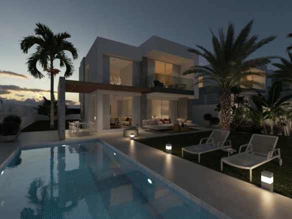 Imagen 2 de VENTA-OBRA NUEVA-BENIDORM-CHALET UNIFAMILIAR-3 DORMITORIOS-3 BAÑOS
