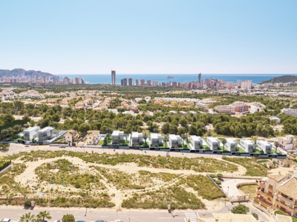 Imagen 3 de VENTA-OBRA NUEVA-BENIDORM-CHALET UNIFAMILIAR-3 DORMITORIOS-3 BAÑOS