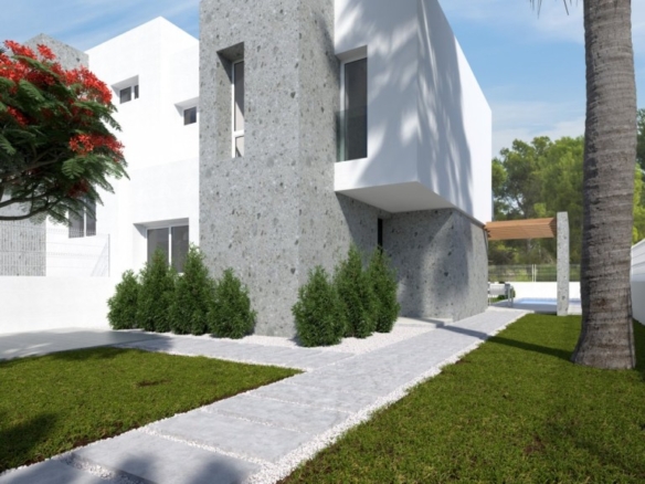 Imagen 4 de VENTA-OBRA NUEVA-BENIDORM-CHALET UNIFAMILIAR-3 DORMITORIOS-3 BAÑOS
