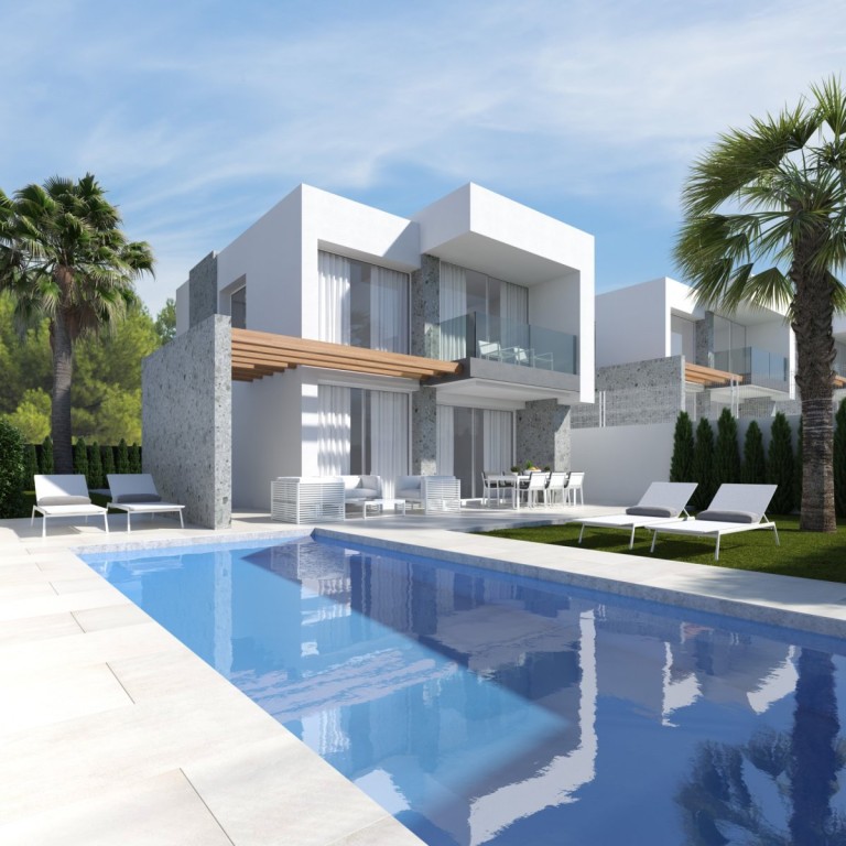 Imagen 1 de VENTA-OBRA NUEVA-BENIDORM-CHALET UNIFAMILIAR-3 DORMITORIOS-3 BAÑOS