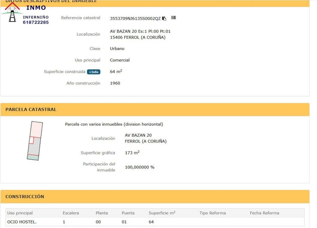 Imagen 3 de Edificio Viviendas en Venta en Ferrol La Coruña Ref: 438585
