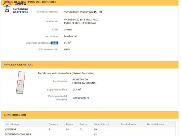Imagen 4 de Edificio Viviendas en Venta en Ferrol La Coruña Ref: 438585