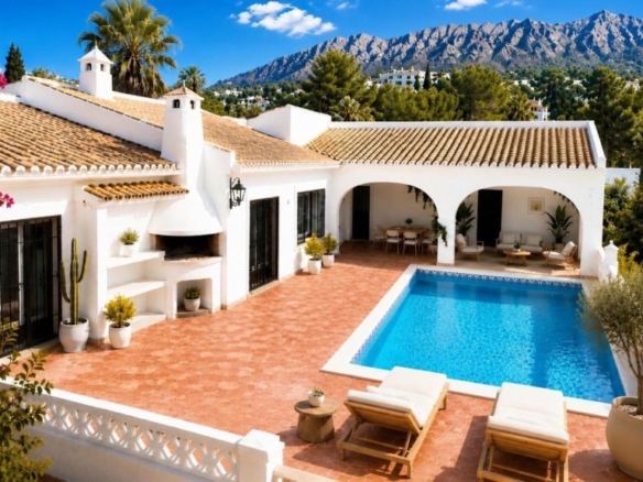 Imagen 1 de Villa estilo ibicenco a 500 m del mar