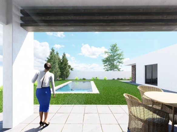 2 BAÑOS - PISCINA