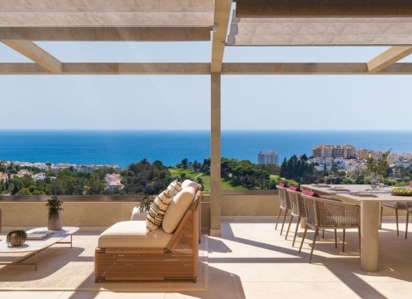 espectaculares VISTAS AL MAR y al GOLF!!