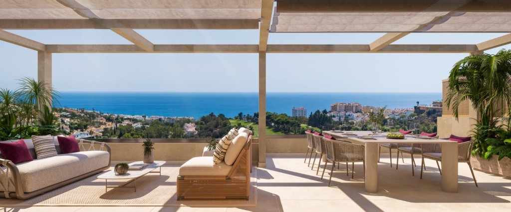 espectaculares VISTAS AL MAR y al GOLF!!