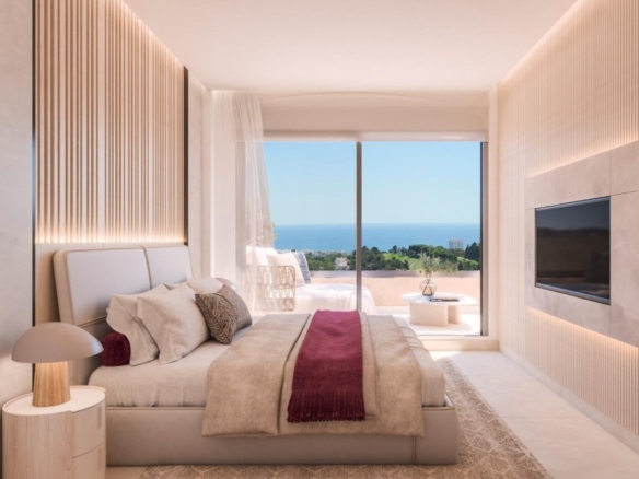 Imagen 3 de ÁTICO DÚPLEX 3 Dorm. Amplia Terraza en Benalmádena con VISTAS AL GOLF y MAR!!!