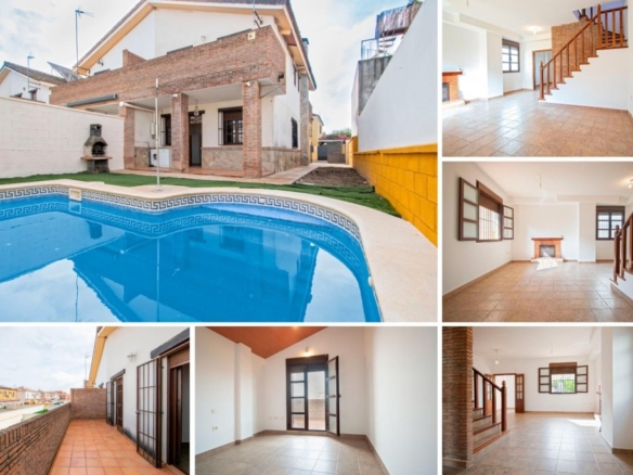 Imagen 1 de Precioso chalet pareado con piscina y barbacoa en Burguillos