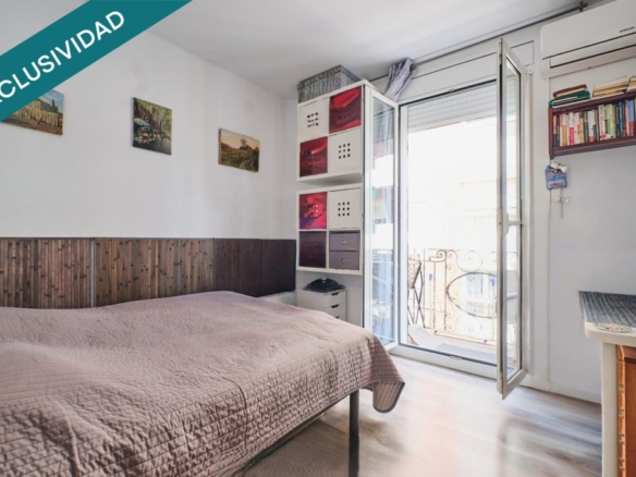 Imagen 3 de Piso exterior con 2 balcones en Hostafrancs